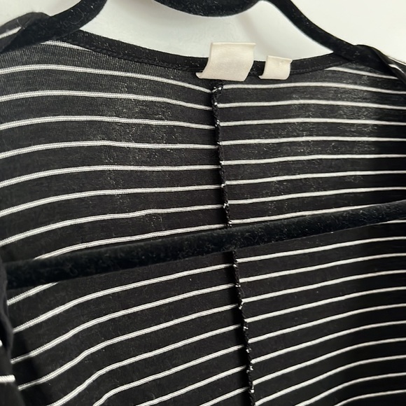 GAP striped wrap midi dress - Picture 3 of 3